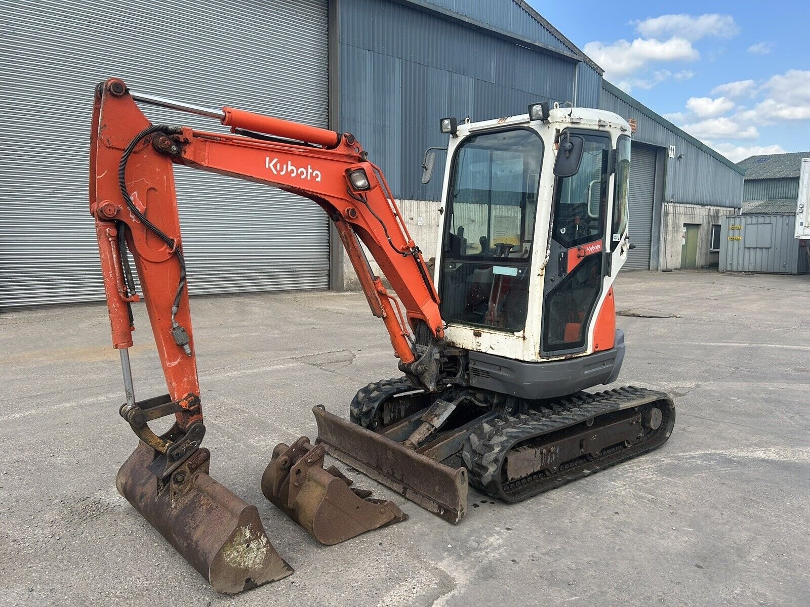 Kubota U25-3 Minibagger 2,6 t Baujahr 2008 Gebraucht