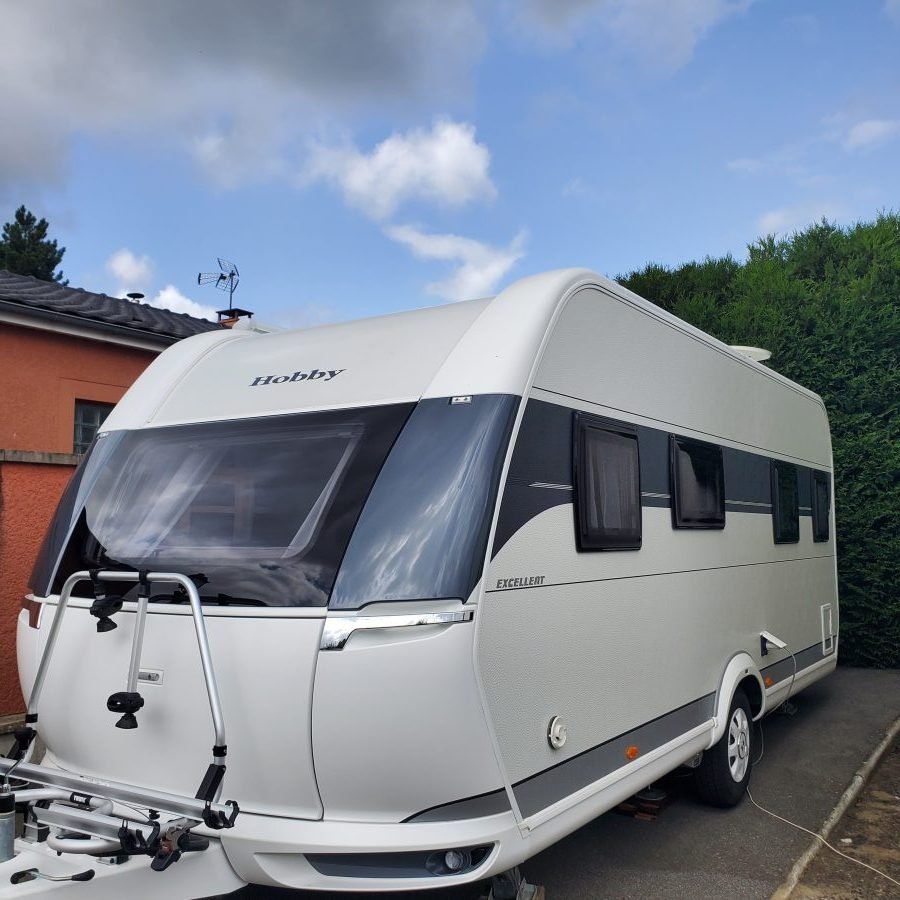 Hobby 550 WFU Wohnwagen Neuwertig – Bild 2