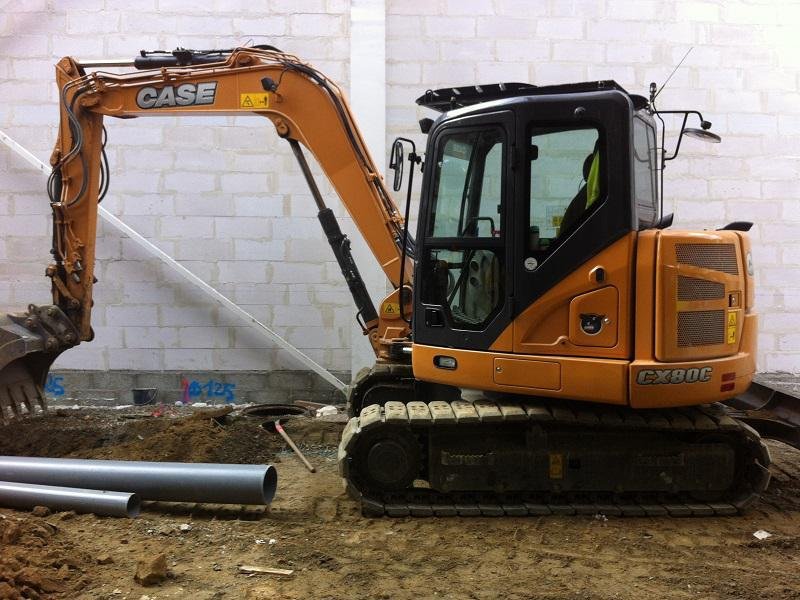 Case CX 80C Kettenbagger 8,3 Tonnen Gebraucht (2013)