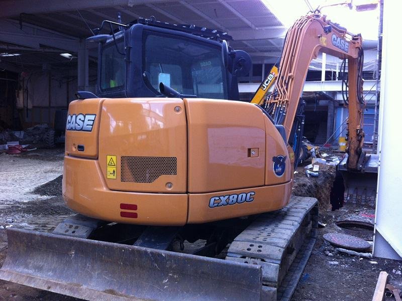 Case CX 80C Kettenbagger 8,3 Tonnen Gebraucht (2013) – Bild 2