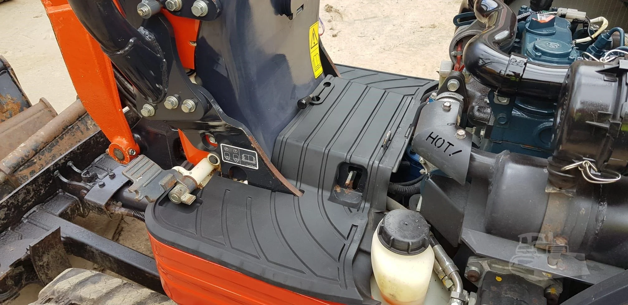 Kubota K008-3 Ultra-Kompakt-Minibagger 980 kg Gebraucht (2021) – Bild 2