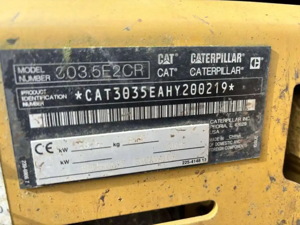 Caterpillar 303.5E CR Mini-pelle 3,6 tonnes Occasion (2020) – Bild 2