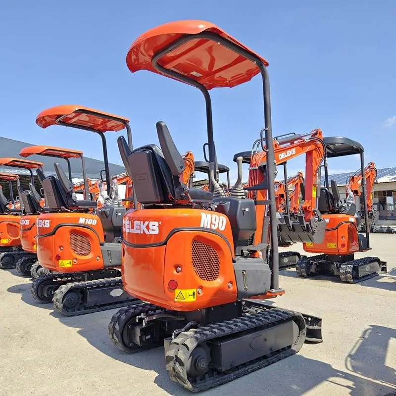 DELEKS M90 KOOP Mini-Bagger 700 kg Neu – Bild 9