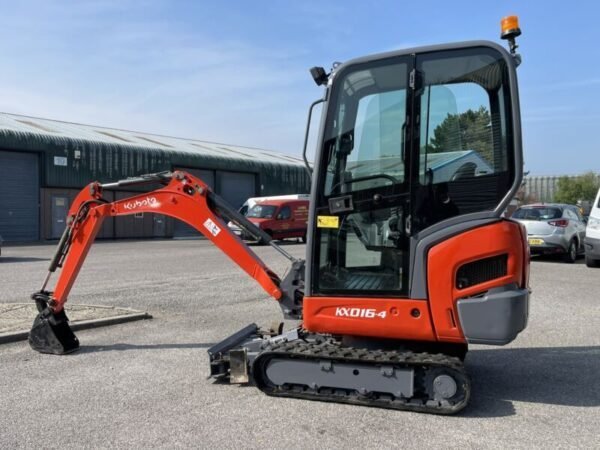 Kubota KX016-4 Minibagger 1,6 t Baujahr 2013 Gebraucht – Bild 2
