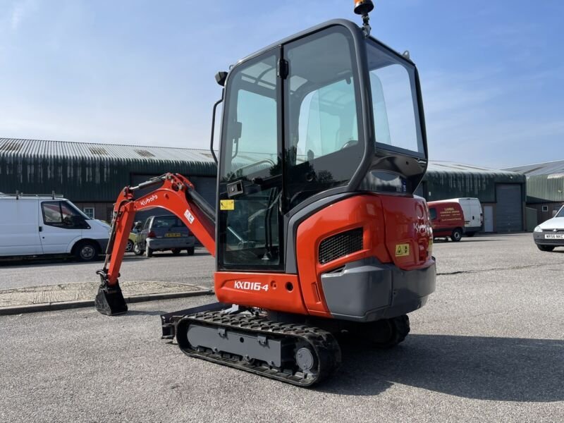 Kubota KX016-4 Minibagger 1,6 t Baujahr 2013 Gebraucht – Bild 4