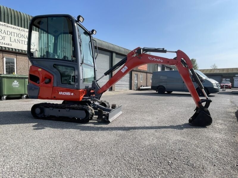 Kubota KX016-4 Minibagger 1,6 t Baujahr 2013 Gebraucht – Bild 5