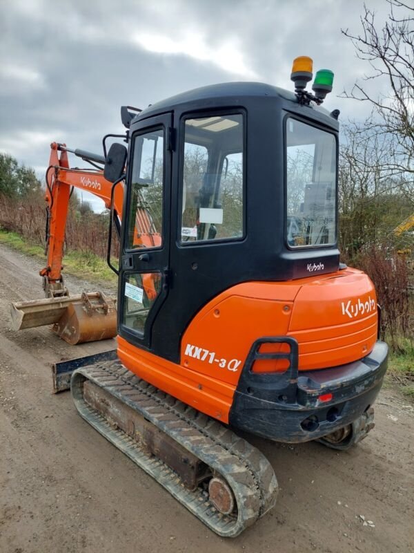 Kubota KX71-3 Minibagger 2012 Gebraucht – Bild 9