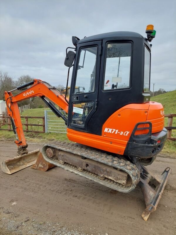 Kubota KX71-3 Minibagger 2012 Gebraucht – Bild 10