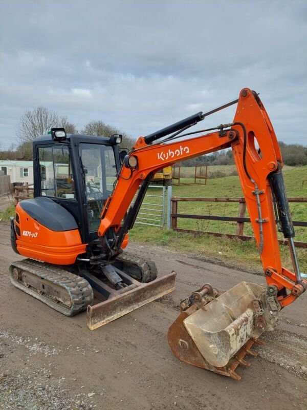 Kubota KX71-3 Minibagger 2012 Gebraucht – Bild 4