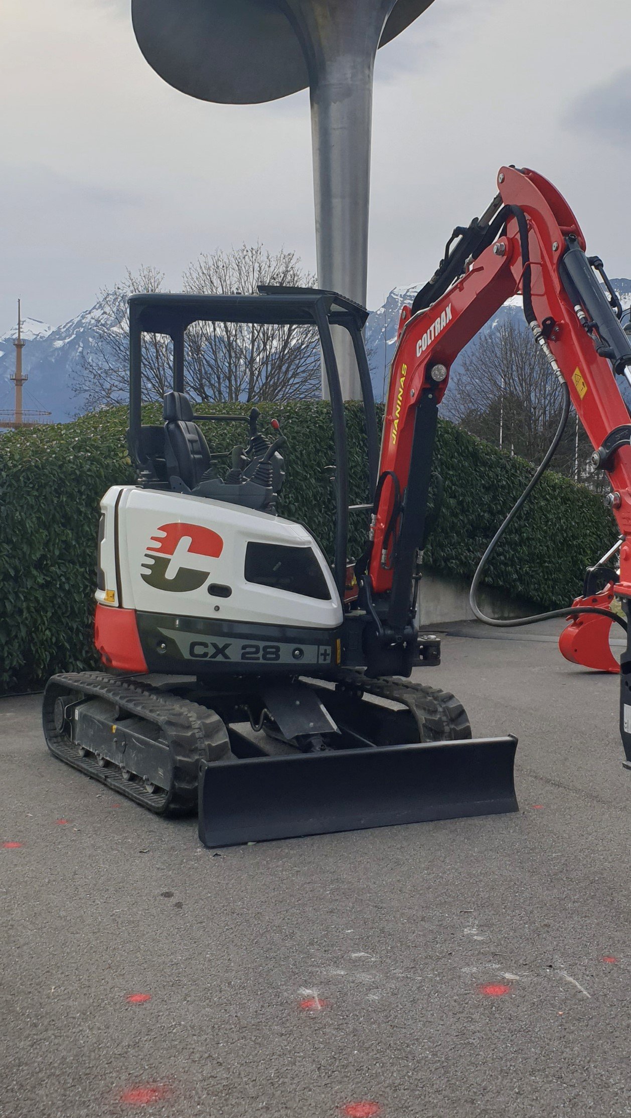 Coltrax CX28 Canopy Minibagger Gebraucht