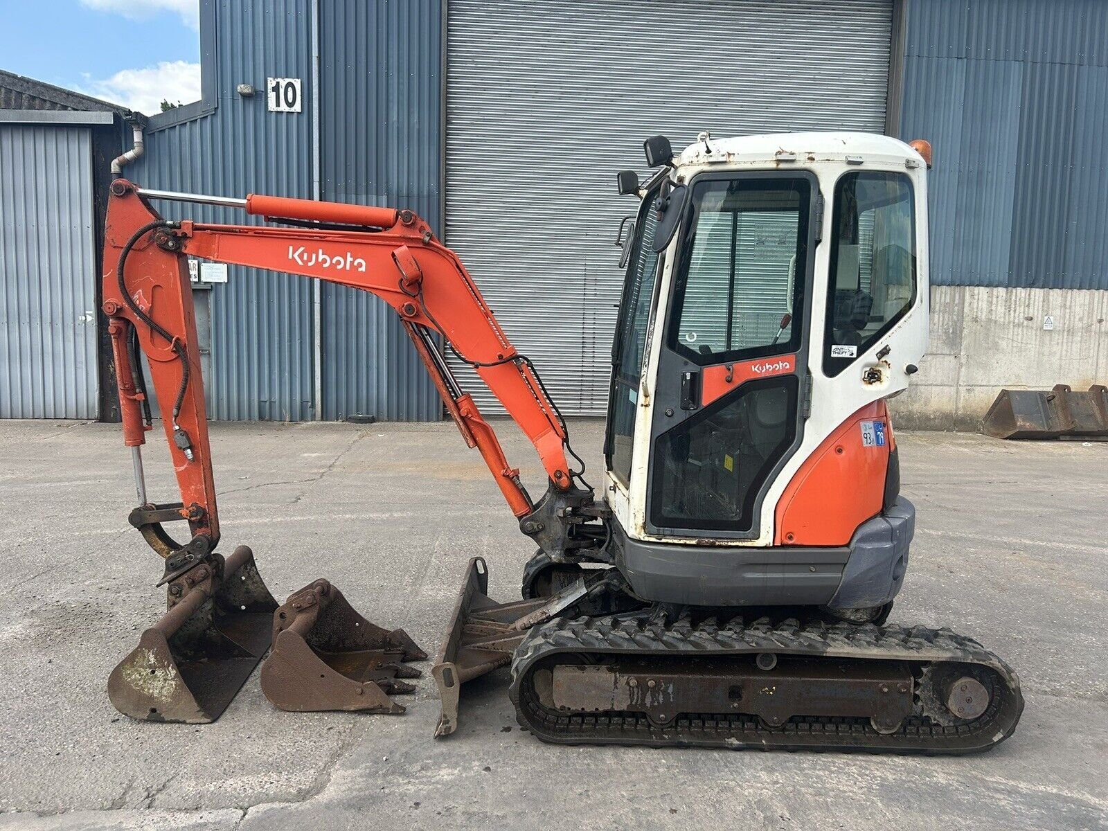 Kubota U25-3 Minibagger 2,6 t Baujahr 2008 Gebraucht – Bild 3