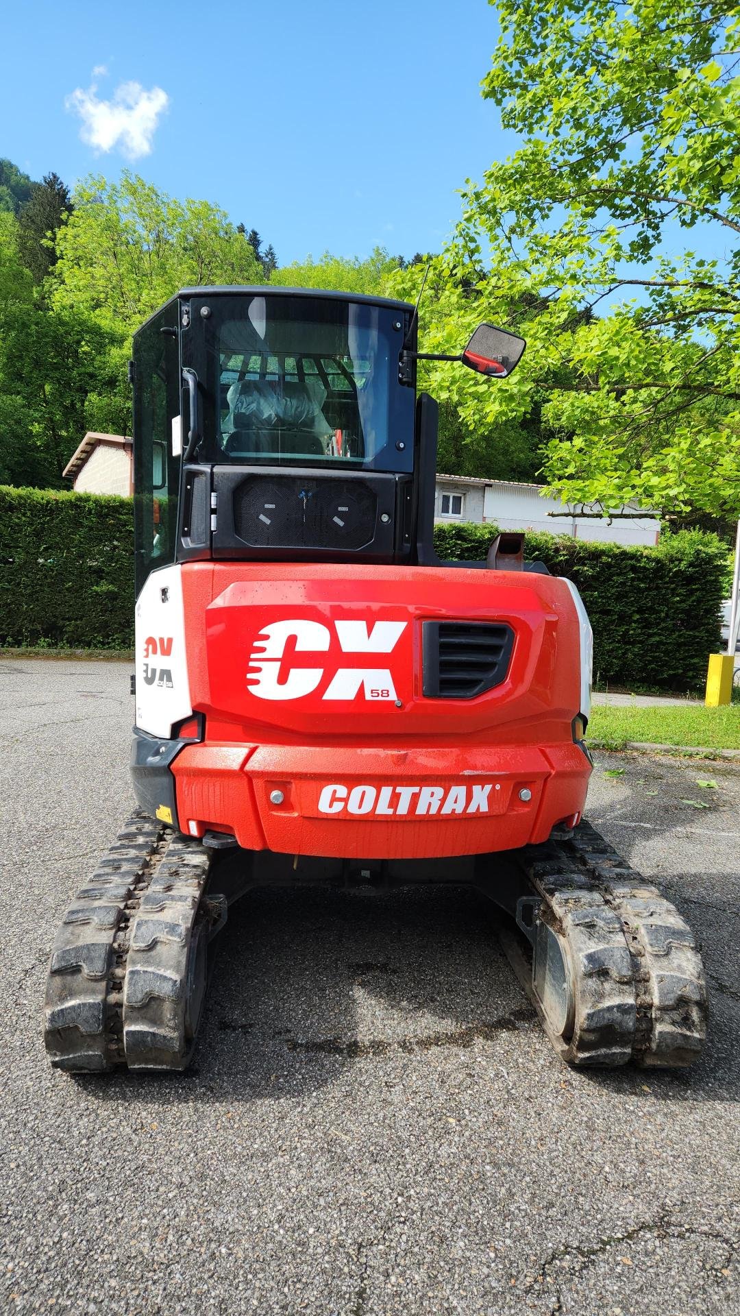 Coltrax CX58 Mini pelle — attache rapide hydraulique Martin, 3 godets, occasion – Bild 2