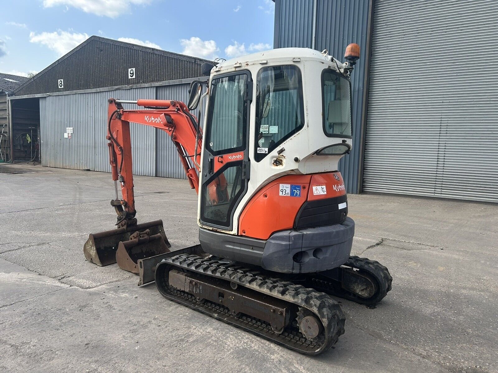 Kubota U25-3 Minibagger 2,6 t Baujahr 2008 Gebraucht – Bild 6