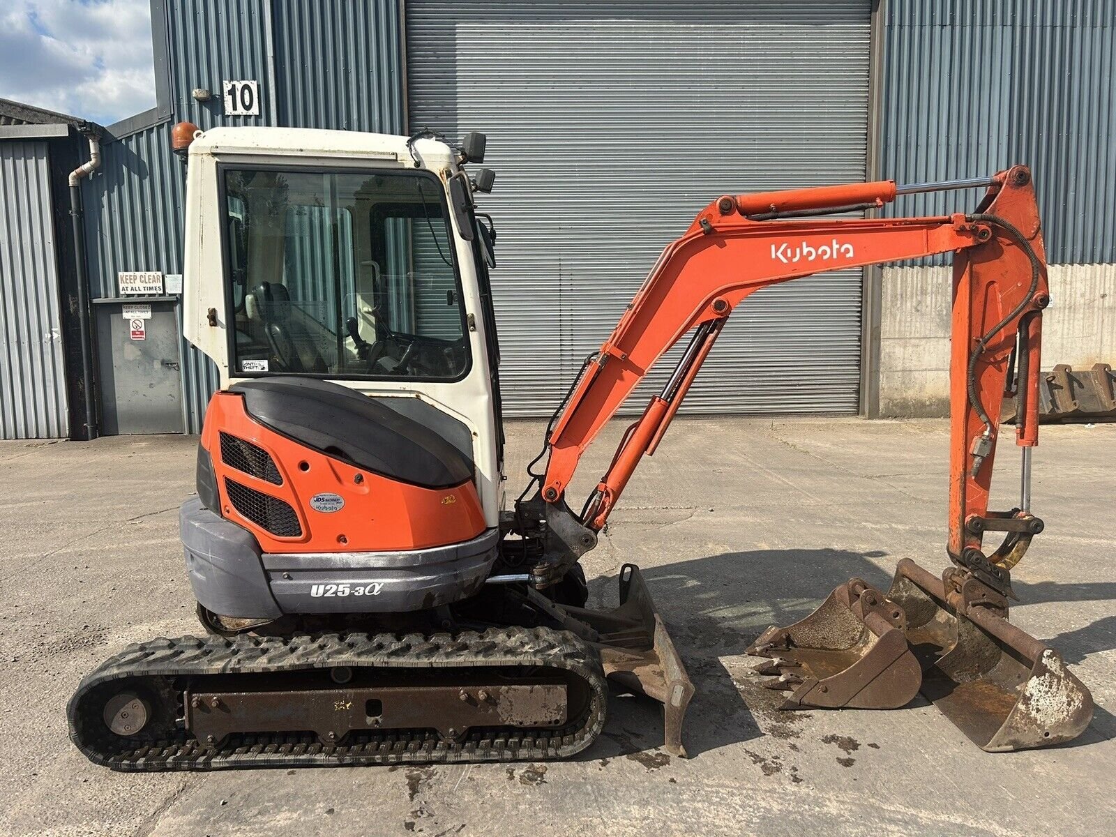 Kubota U25-3 Minibagger 2,6 t Baujahr 2008 Gebraucht – Bild 7