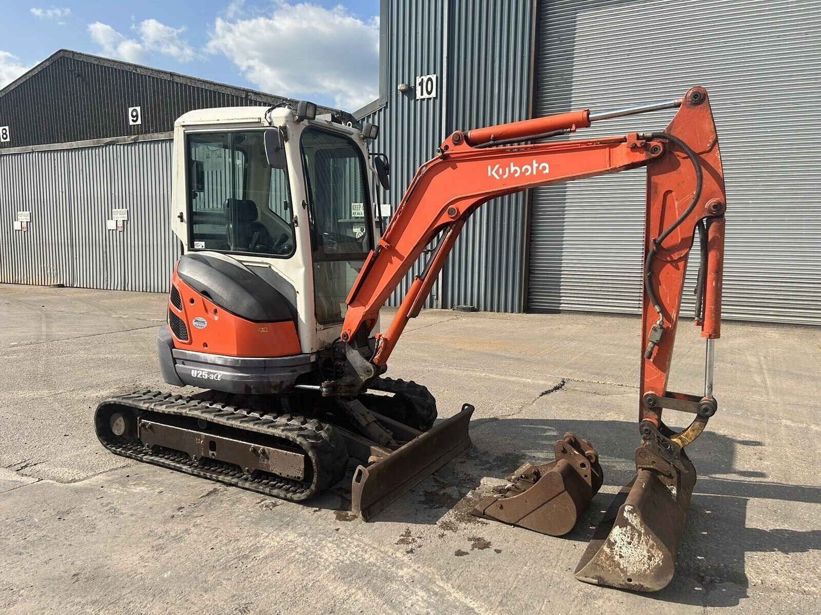 Kubota U25-3 Minibagger 2,6 t Baujahr 2008 Gebraucht – Bild 8
