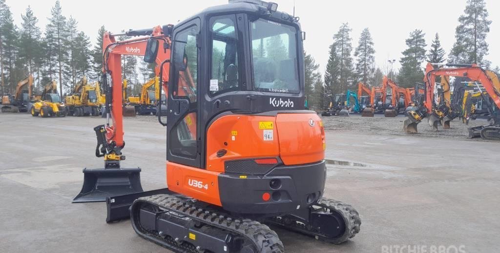 Kubota U36-4 Minibagger 3,6 t Baujahr 2022 Gebraucht – Bild 7