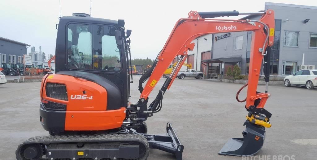 Kubota U36-4 Minibagger 3,6 t Baujahr 2022 Gebraucht – Bild 8