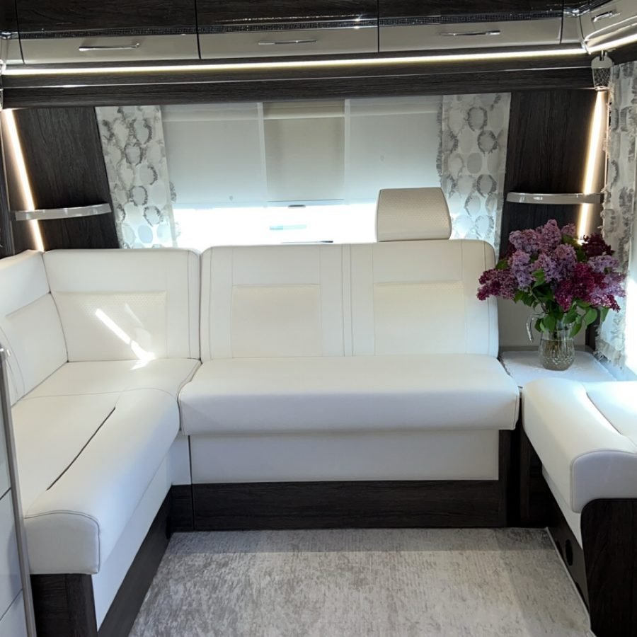 Fendt Diamant 520 Wohnwagen mit Vorzelt Gebraucht – Bild 2