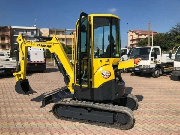 Yanmar VIO25-3 Mini-pelle compacte — 2,6 tonnes, 2007, 2100 heures, 4 godets, chenilles 260 mm occasion
