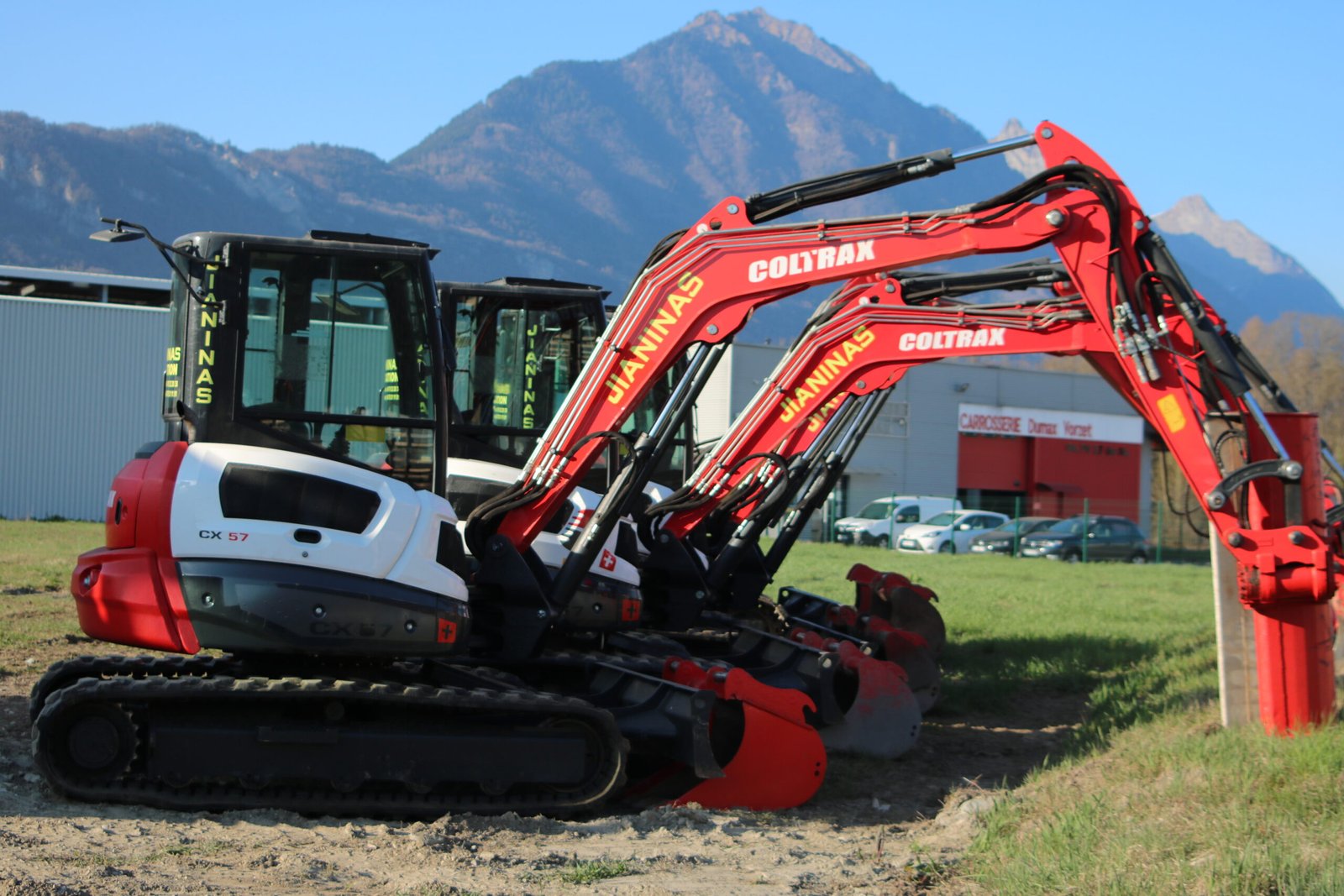 Coltrax CX57 Mini pelle — 3 godets, révisée, entretien suivi occasion