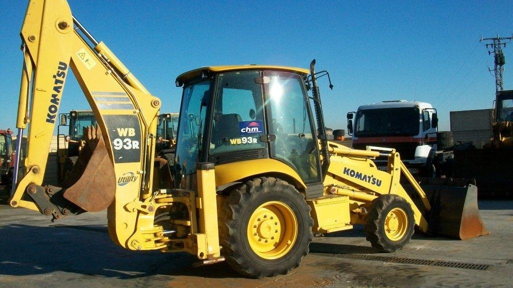 Komatsu WB93R-5E0 Tractopelle 2006 Gebraucht