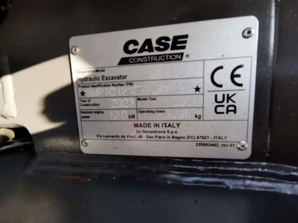 Case CX 17D Minibagger 1,7 Tonnen Gebraucht (Baujahr 2023) – Bild 2